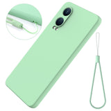 EIDERWOOD OnePlus Nord CE4 Lite (5G) Liquid Silicone Case w. Strap - Green