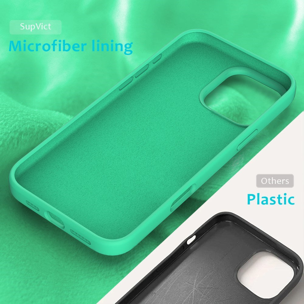 EIDERWOOD iPhone 16 Pro Max Lined Silicone Case - Neon Green
