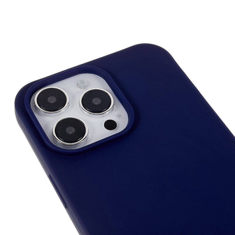 iPhone 16 Pro EIDERWOOD Flexible Plastic Case with Strap - Dark Blue