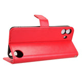 EIDERWOOD Nothing CMF Phone 1 Faux Leather Flip Case with Strap - Red