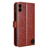 EIDERWOOD Nothing CMF Phone 1 Faux Leather Flip Case with Strap - Brown