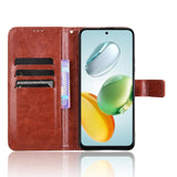 EIDERWOOD Honor 200 Smart Faux Leather Flip Case with Strap - Brown