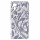 EIDERWOOD Samsung Galaxy Xcover 7 Flexible Plastic Case with 4 Different Backgrounds - Transparent / Multi