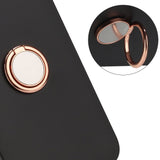 EIDERWOOD Samsung Galaxy A16 Flexible Plastic Case w. Magnetic Ring Kickstand - Rose Gold