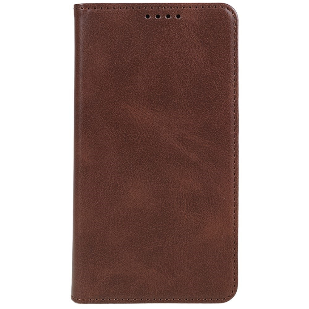 EIDERWOOD Samsung Galaxy A16 (4G/5G) Flip Case with Wallet - Vegan Leather - Brown