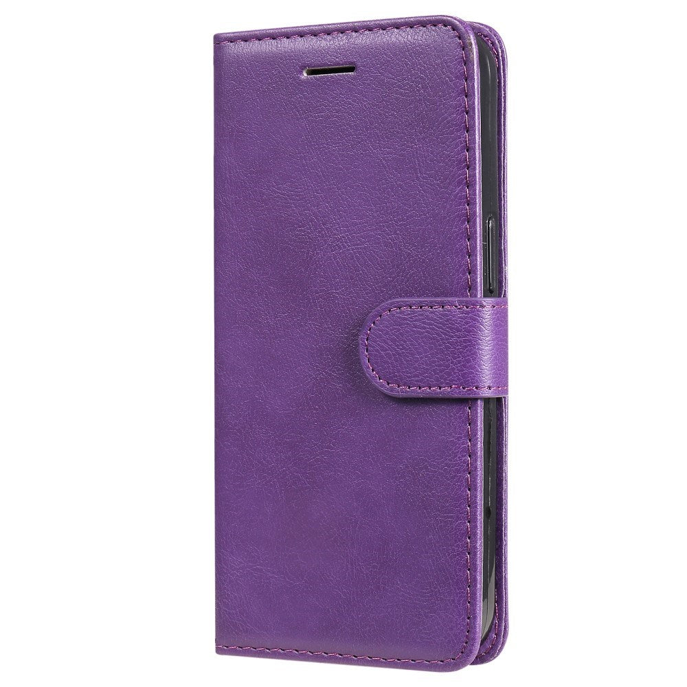 Samsung Galaxy A16 (4G/5G) Artificial Leather Flip Case w. Wallet - Purple