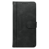 EIDERWOOD iPhone 16 Pro Leather Flip Case w. Stand Function & Wallet - Black