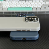 EIDERWOOD iPhone 14 Pro Silicone Case with Built-in Camera Protection - White