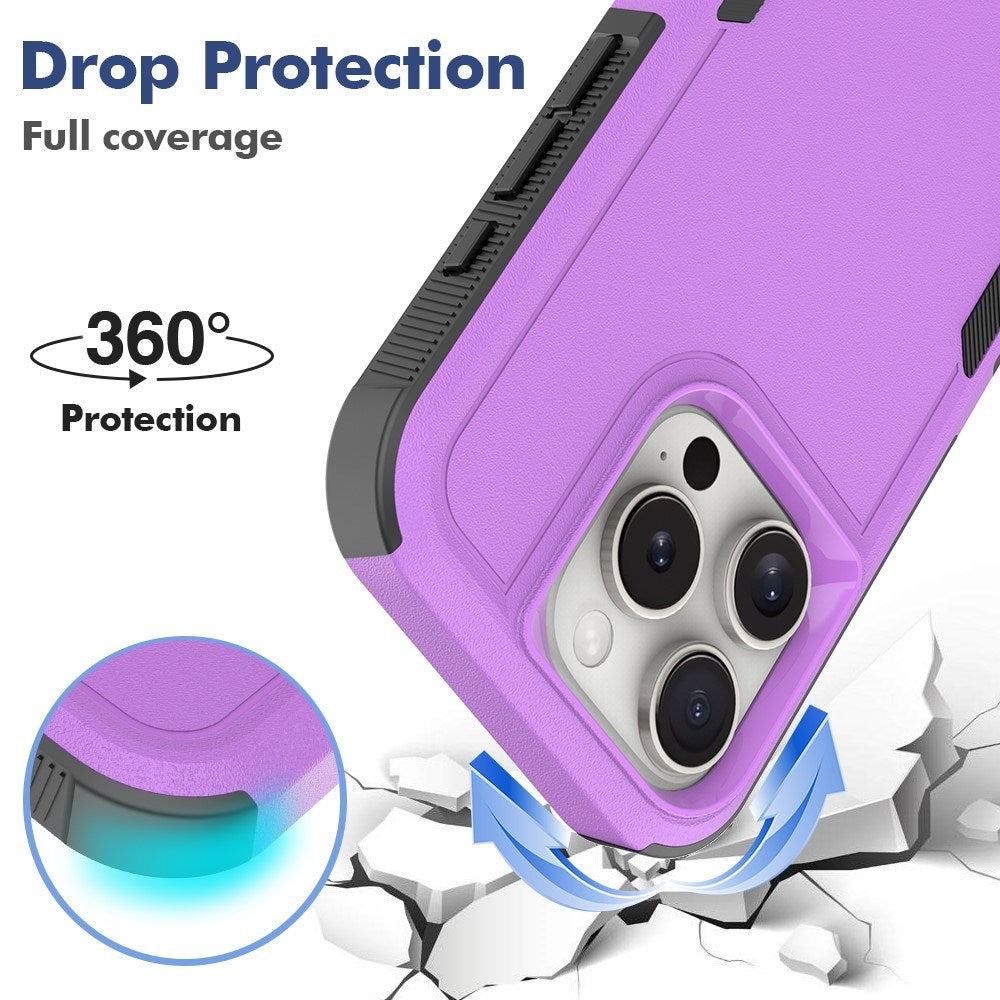 EIDERWOOD iPhone 16 Pro Hybrid Case - Purple