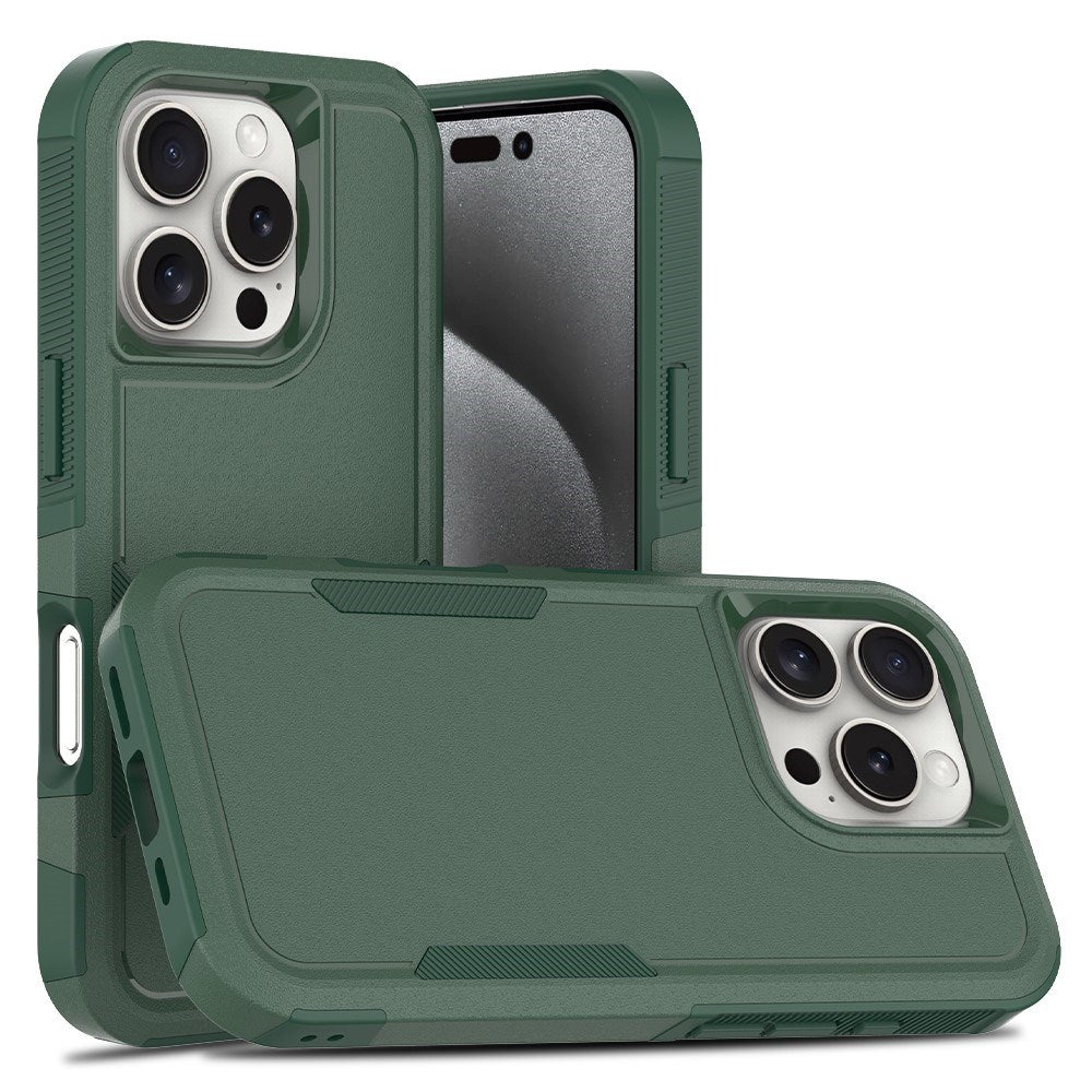 EIDERWOOD iPhone 16 Pro Hybrid Case - Dark Green