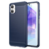 EIDERWOOD Samsung Galaxy A06 Brushed Carbon Plastic Case - Blue