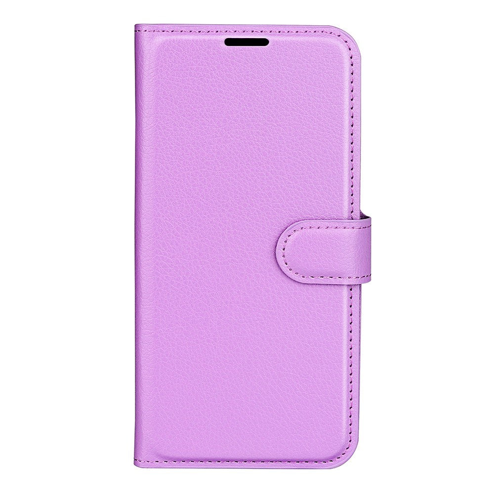 EIDERWOOD Honor X6b Faux Leather Flip Case with Cardholder & Stand Function - Purple