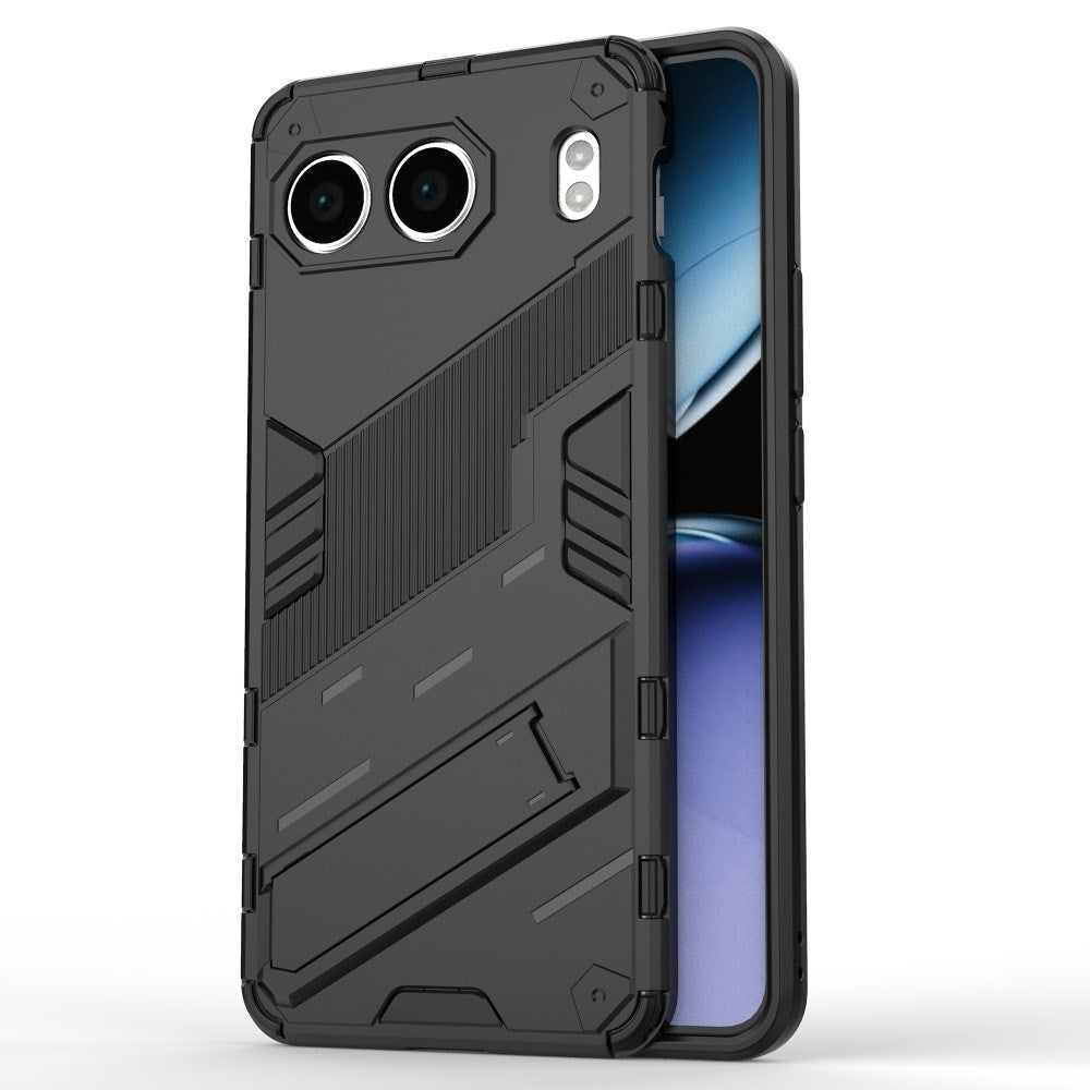 EIDERWOOD OnePlus Nord 4 (5G) Hybrid Tough Case with Kickstand - Black