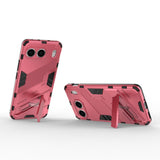 EIDERWOOD OnePlus Nord 4 (5G) Hybrid Tough Case with Kickstand - Pink