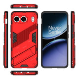 EIDERWOOD OnePlus Nord 4 (5G) Hybrid Tough Case with Kickstand - Red