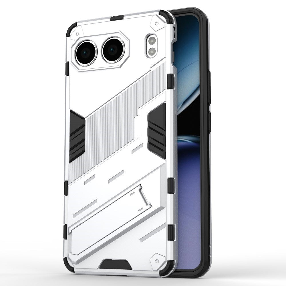 EIDERWOOD OnePlus Nord 4 (5G) Hybrid Tough Case with Kickstand - White