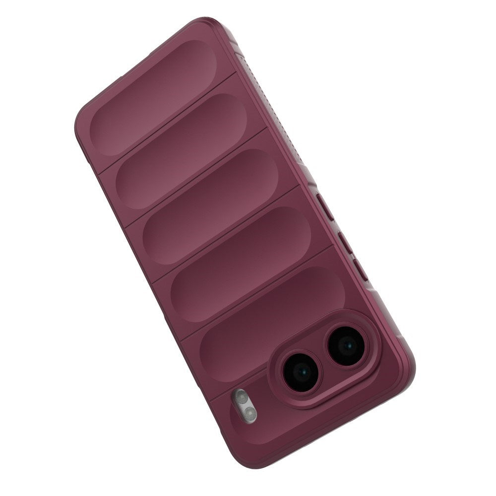 EIDERWOOD OnePlus Nord 4 (5G) Flexible Plastic Case - Dark Red