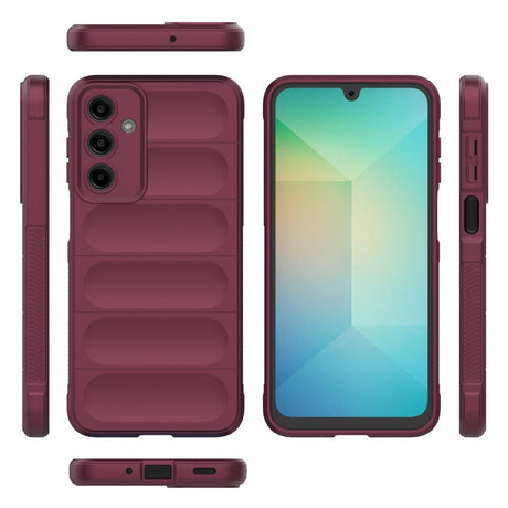 EIDERWOOD Samsung Galaxy A16 (4G/5G) Flexible Plastic Case - Dark Red