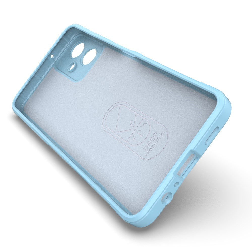 Samsung Galaxy A06 Flexible Plastic Case - Light Blue