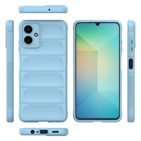 Samsung Galaxy A06 Flexible Plastic Case - Light Blue