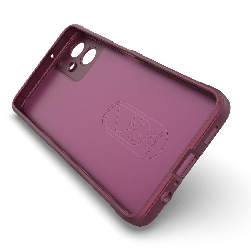 Samsung Galaxy A06 Flexible Plastic Case - Wine Red