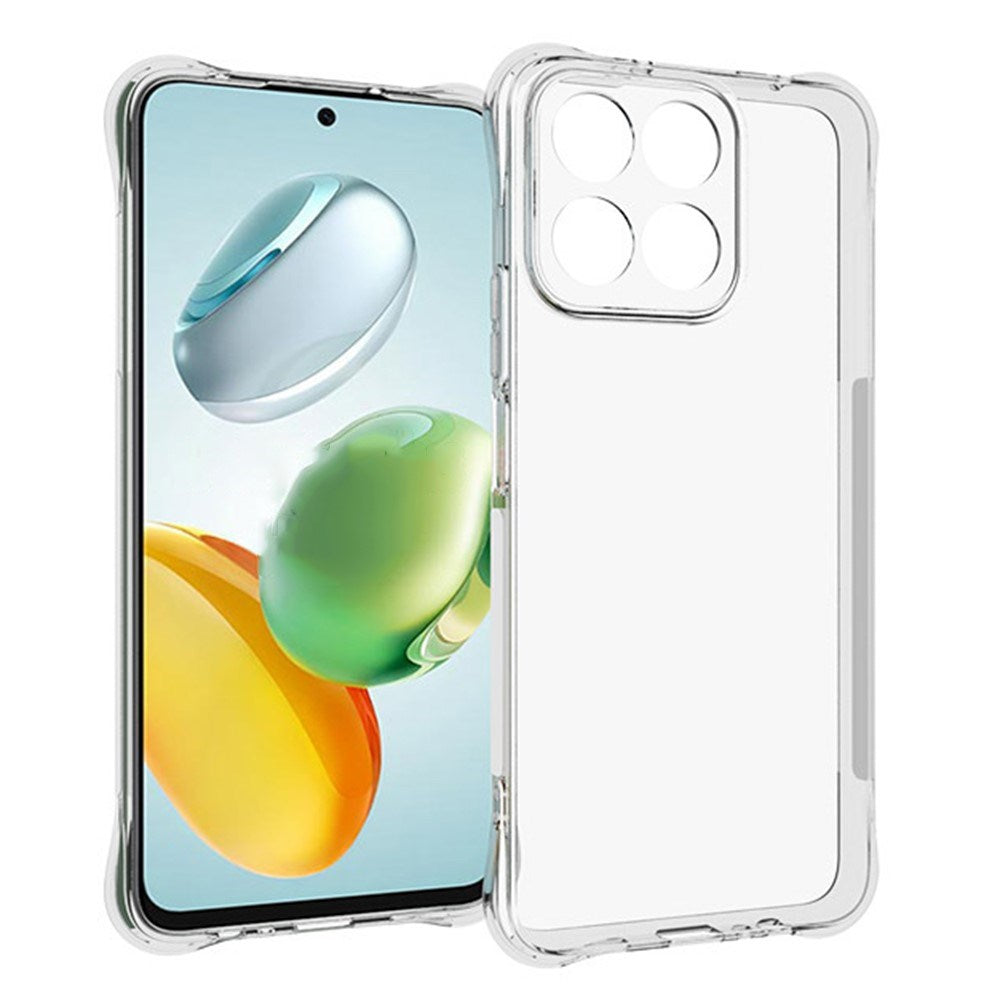 EIDERWOOD Honor 200 Smart Flexible Plastic Back Case - Transparent