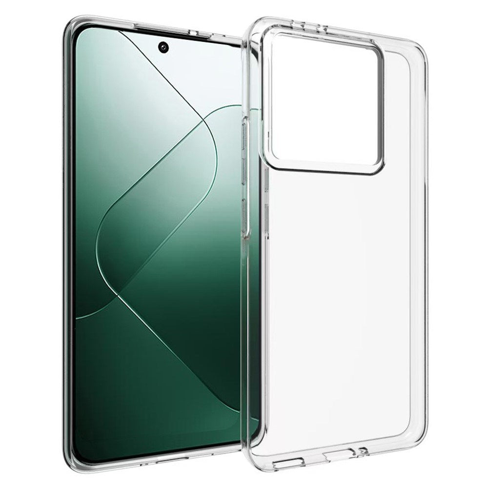 EIDERWOOD Xiaomi 14T Pro Flexible Plastic Case - Transparent