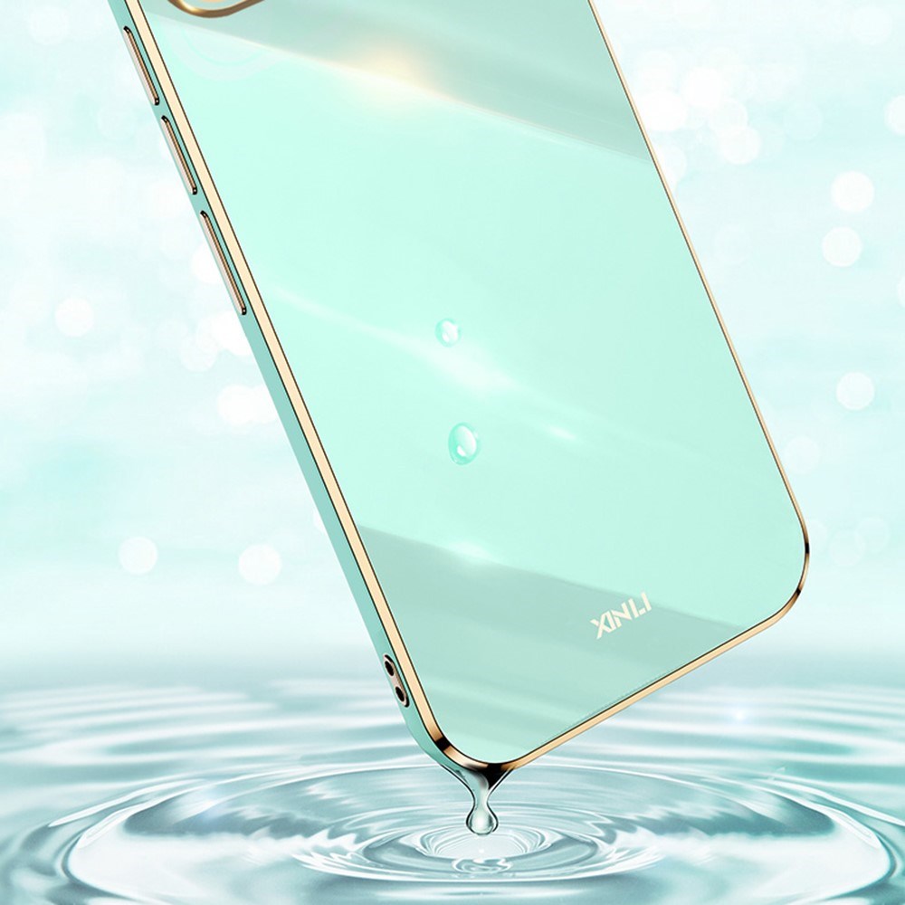 EIDERWOOD OnePlus Nord 4 Case with Metal Frame - Flexible Plastic - Turquoise