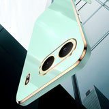 EIDERWOOD OnePlus Nord 4 Case with Metal Frame - Flexible Plastic - Pink