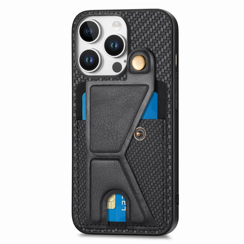 EIDERWOOD iPhone 16 Pro K-Shaped Hybrid Case - Black