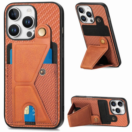 EIDERWOOD iPhone 16 Pro Max K-Shaped Hybrid Case - Orange