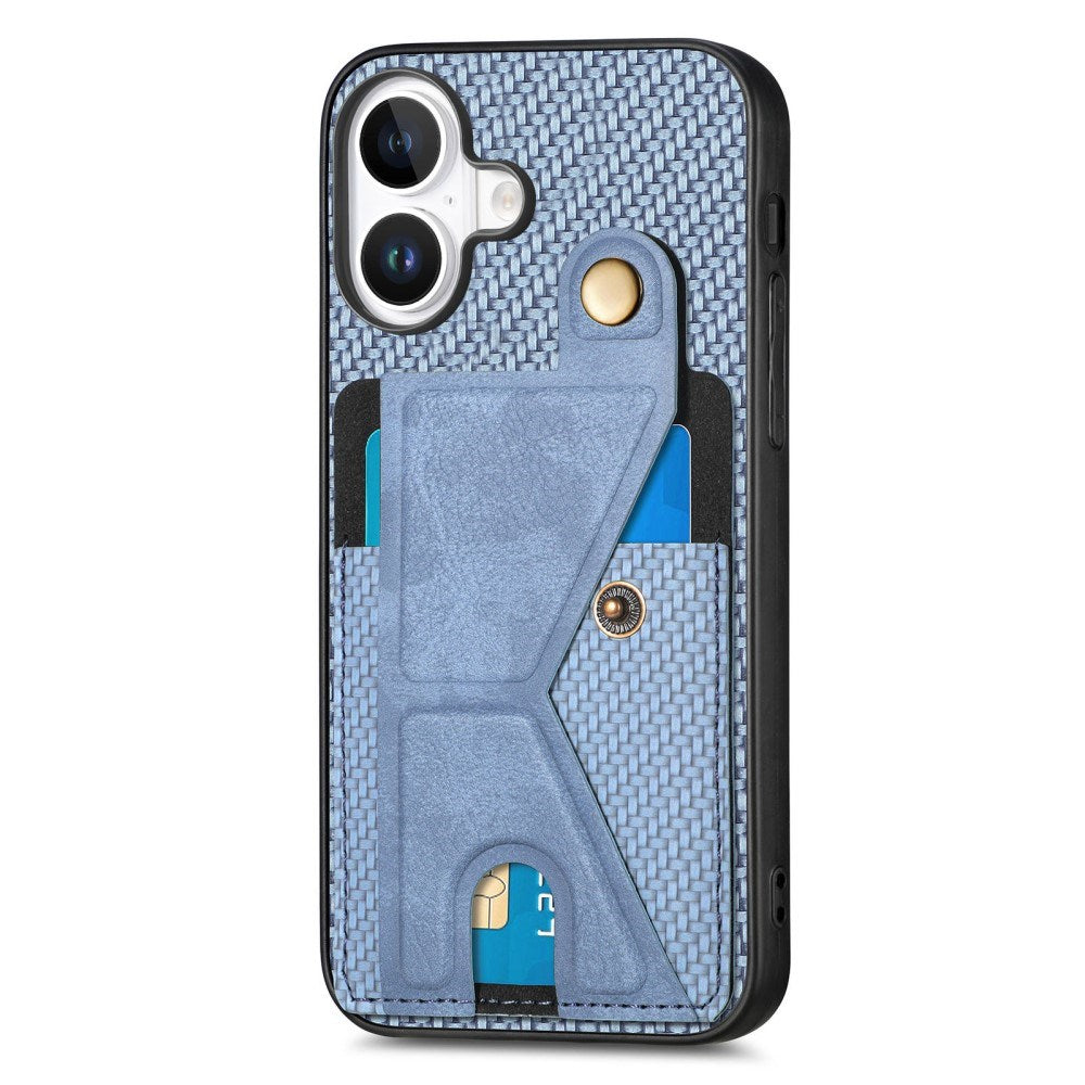 EIDERWOOD iPhone 16 K-Shaped Hybrid Case - Blue