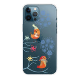 EIDERWOOD iPhone 16 Pro Max Flexible Plastic Christmas Case - Christmas Birds