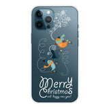 EIDERWOOD iPhone 16 Pro Max Flexible Plastic Christmas Case - Birds on Skates