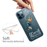 EIDERWOOD iPhone 16 Pro Max Flexible Plastic Christmas Case - Birds on Skates