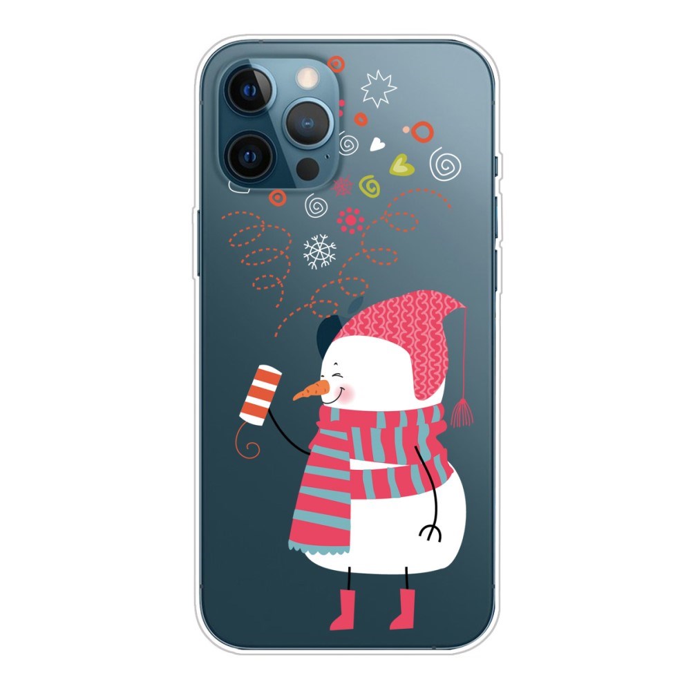 EIDERWOOD iPhone 16 Pro Max Flexible Plastic Christmas Case - Festive Snowman