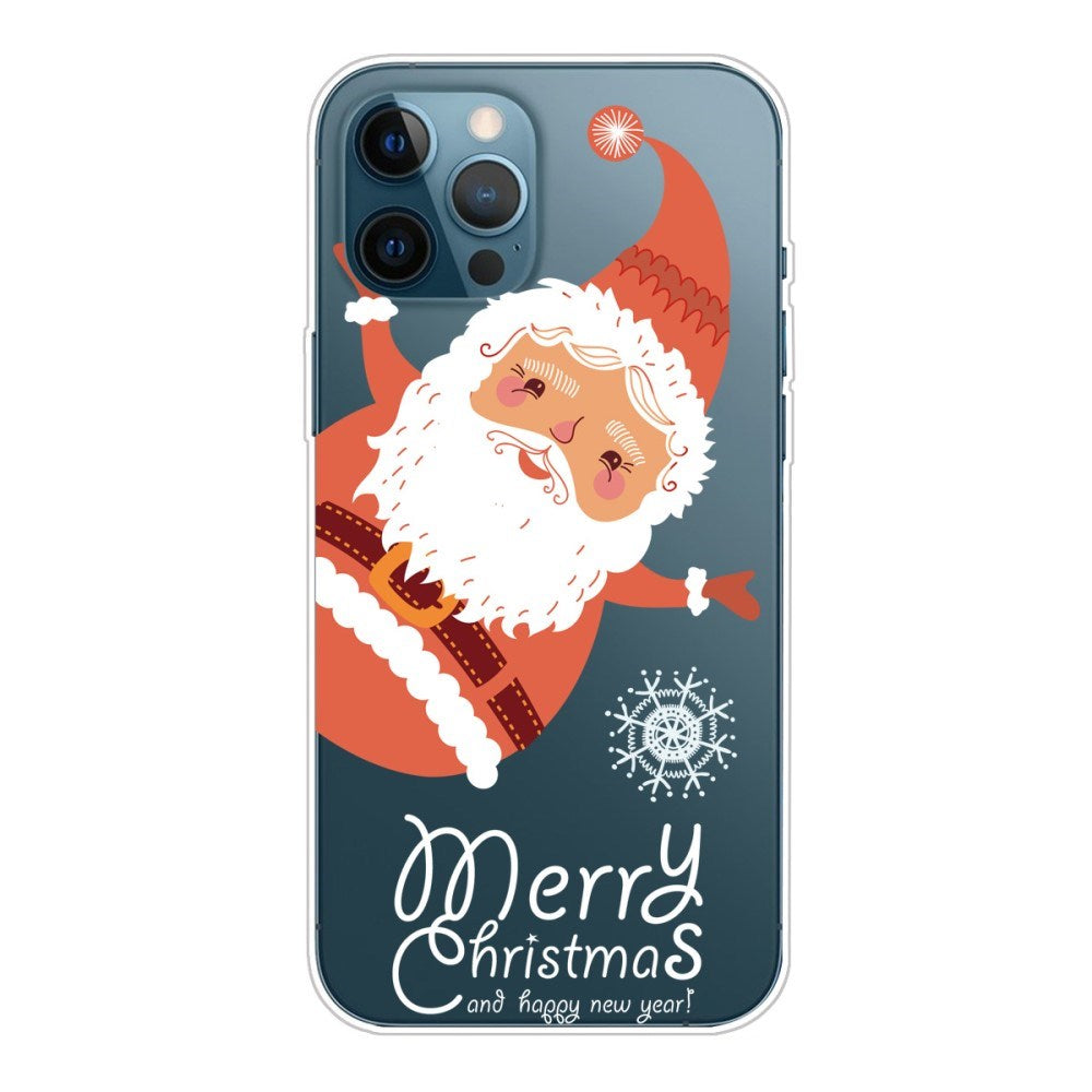 EIDERWOOD iPhone 16 Pro Flexible Plastic Christmas Case - Santa Claus