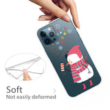 EIDERWOOD iPhone 16 Pro Flexible Plastic Christmas Case - Festive Snowman