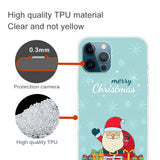 EIDERWOOD iPhone 16 Pro Max Flexible Plastic Christmas Case - Happy Santa Claus with Gifts