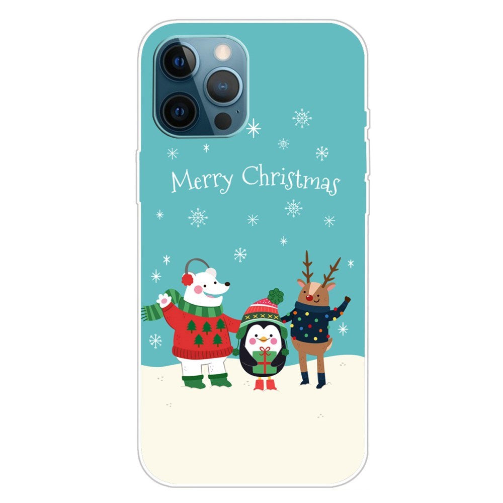 EIDERWOOD iPhone 16 Pro Max Flexible Plastic Christmas Case - Friends in the Snow