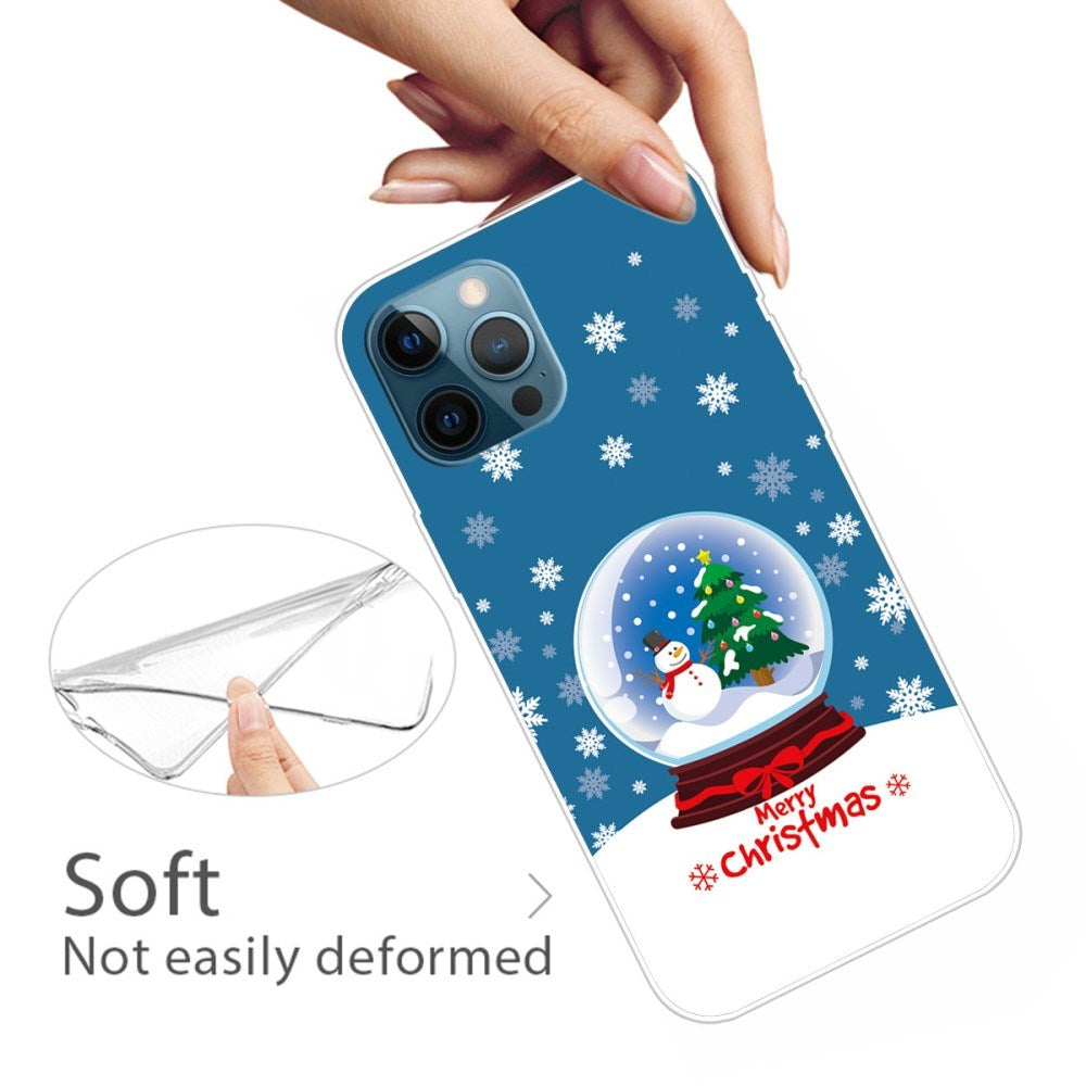 EIDERWOOD iPhone 16 Pro Max Flexible Plastic Christmas Case - Snow Globe