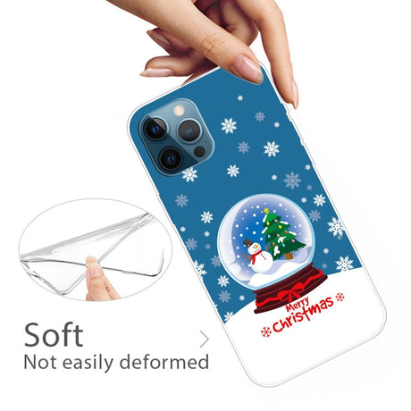 EIDERWOOD iPhone 16 Pro Max Flexible Plastic Christmas Case - Snow Globe