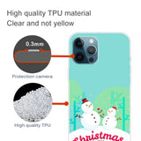 EIDERWOOD iPhone 16 Pro Max Flexible Plastic Christmas Case - Snowmen