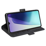 EIDERWOOD Xiaomi Redmi 14C / Poco C75 Faux Leather Flip Case with Cardholder & Stand Function - Black