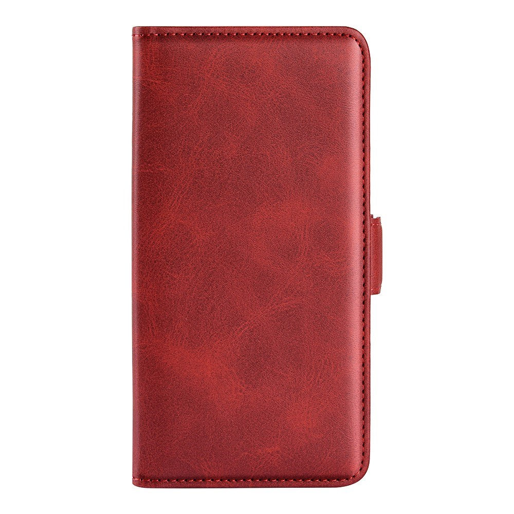 EIDERWOOD Xiaomi Redmi 14C / Poco C75 Faux Leather Flip Case with Cardholder & Stand Function - Red