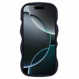 iPhone 16 Pro EIDERWOOD Flexible Plastic Wavy Case - Black