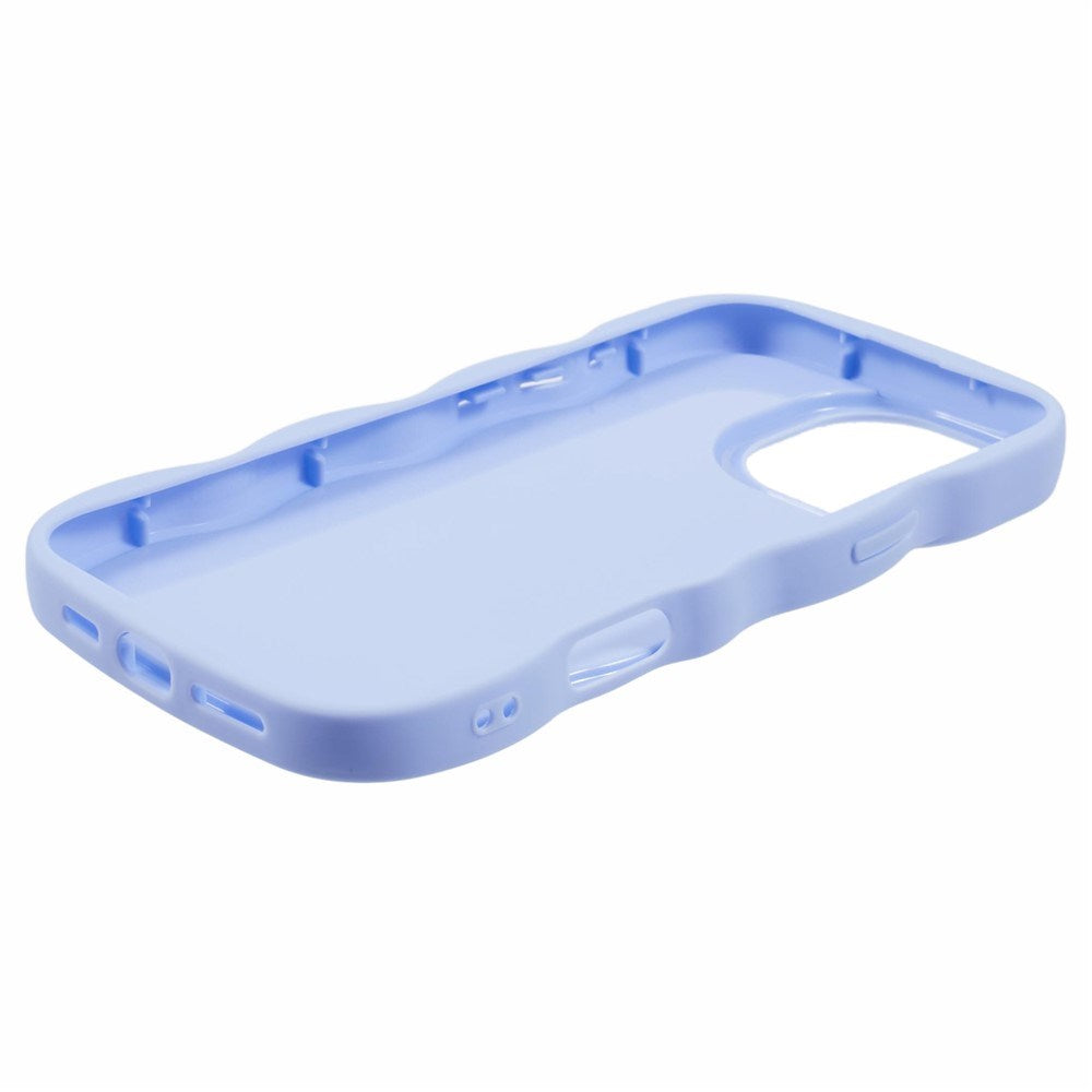 iPhone 16 Pro EIDERWOOD Flexible Plastic Wavy Case - Purple