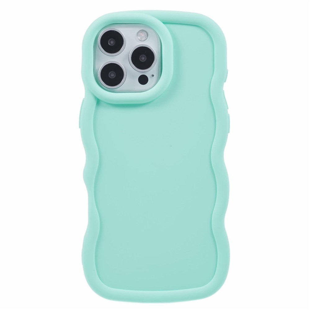iPhone 16 Pro EIDERWOOD Flexible Plastic Wavy Case - Blue