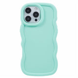 iPhone 16 Pro EIDERWOOD Flexible Plastic Wavy Case - Blue