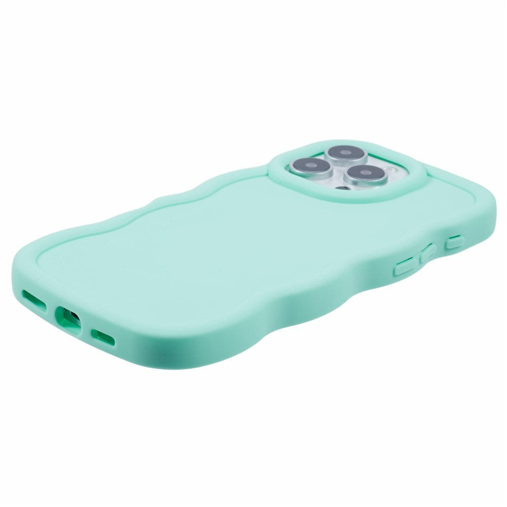iPhone 16 Pro EIDERWOOD Flexible Plastic Wavy Case - Blue